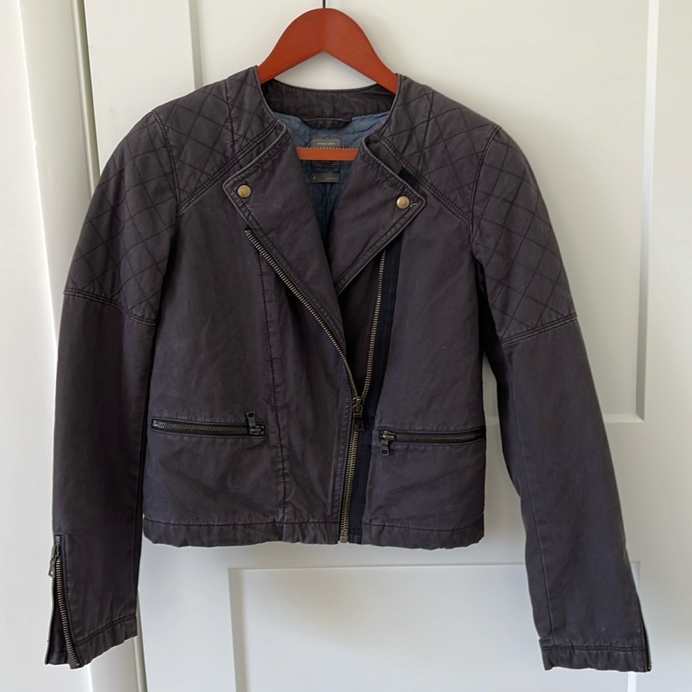Gap women’s moto jacket.